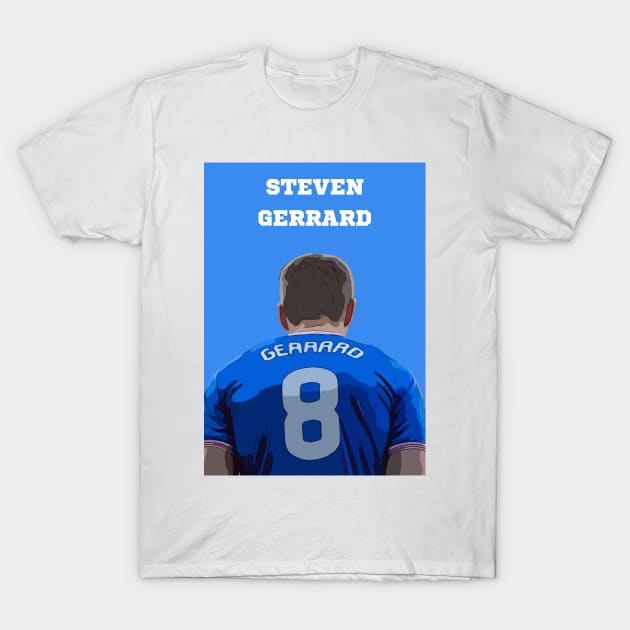 Steven Gerrard Glasgow Rangers T-Shirt by simplythewest